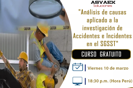 "Análisis de causas de Accidentes / Incidentes  en el SGSST"